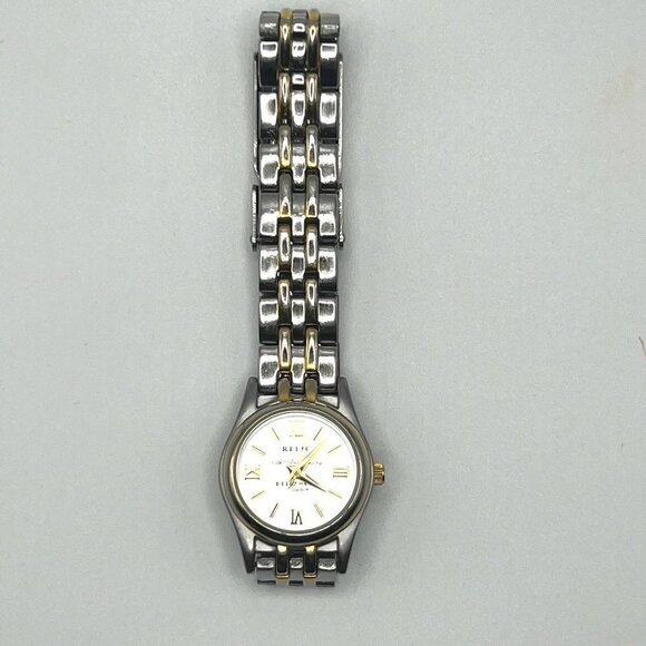 REGENCY Vintage Swiss Ladies Watch Silver and Gold Working - Picture 5 of 6